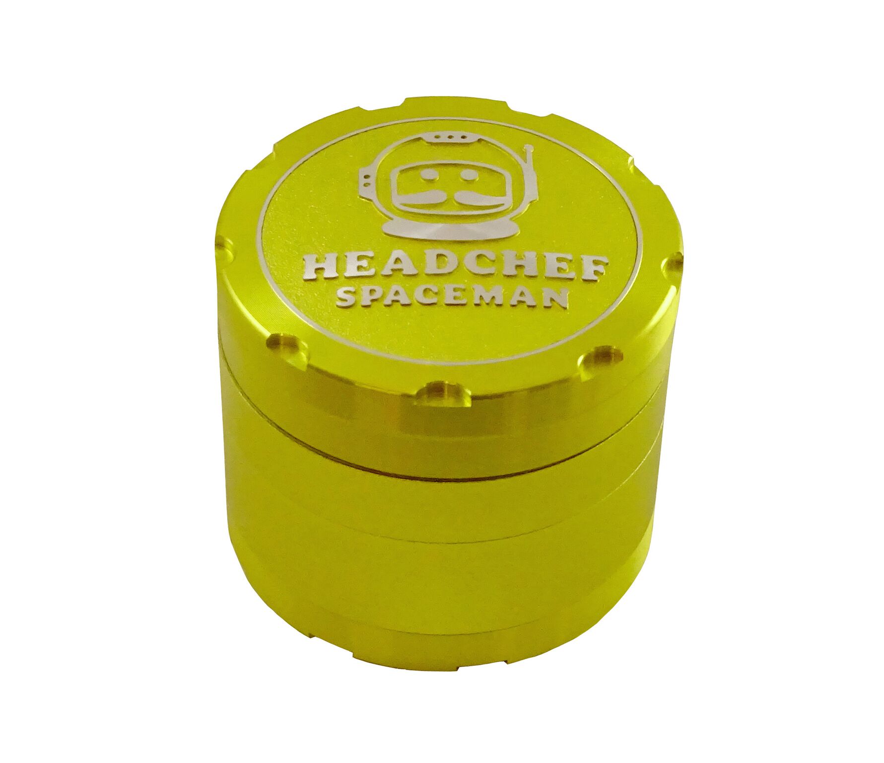 Headchef Spaceman Grinder 55mm 4 part - Yellow