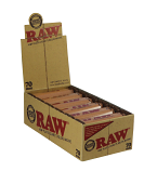 Raw Hemp Plastic Roller - Regular Size - Display