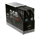 OCB Premium Black King Size Slim with Tips