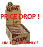 Raw Hemp Plastic Roller - 1.25 Size - Display