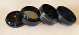 SPF Grinder 50mm 4 Part - Black
