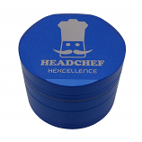 Headchef Hardcore Grinder 62mm 4 part - Blue
