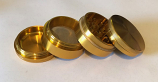 SPF Grinder 50mm 4 Part - Gold