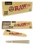 Raw Classic Cone 20PK 1.25 Size