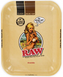 Raw Rolling Tray - Girl Small